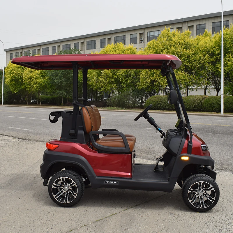 Xe điện sân golf 2 chỗ ngồi Z2 màu đỏ