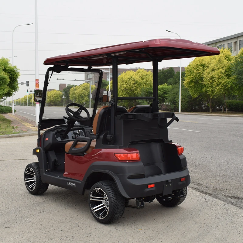 Xe điện sân golf 2 chỗ ngồi Z2 màu đỏ